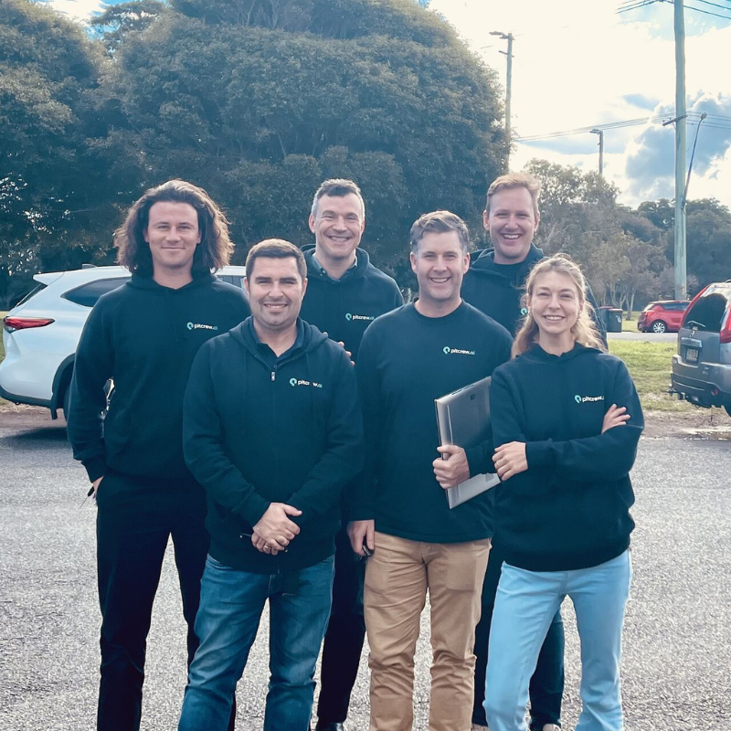 The team with Pitcrew AI
